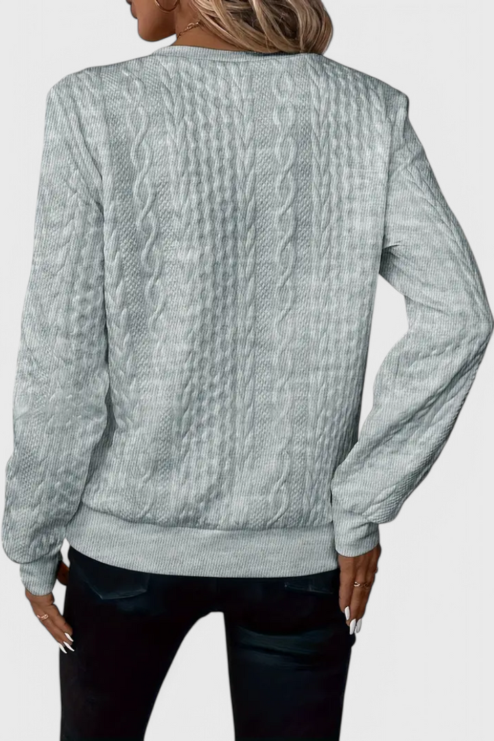 Zoey Cozy Minimalist Knit Sweater