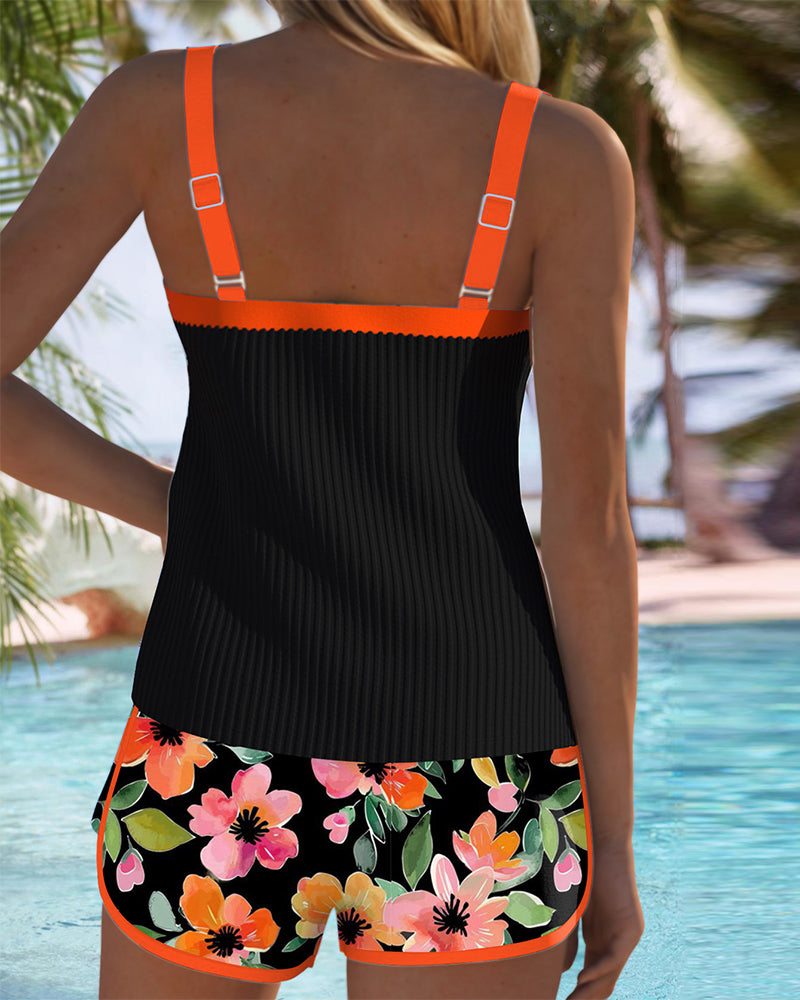Laluna® | Stylish Two-Piece Tankini Set