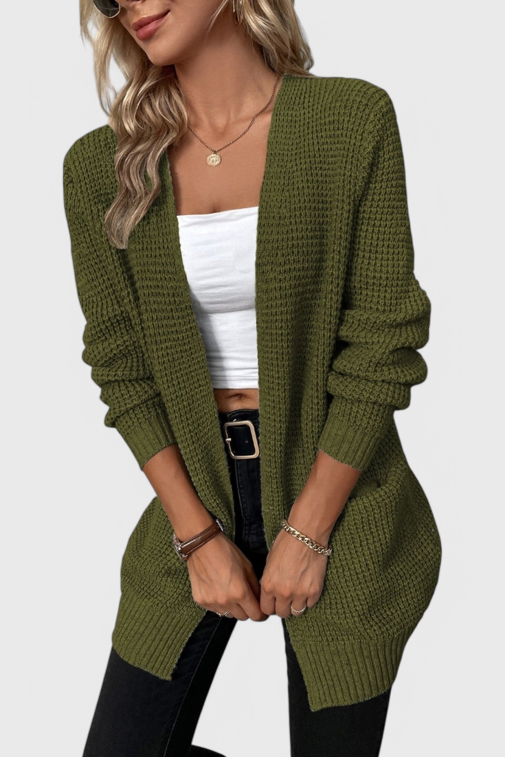 Anneliese Soft Knit Cardigan - Elegant and Refined