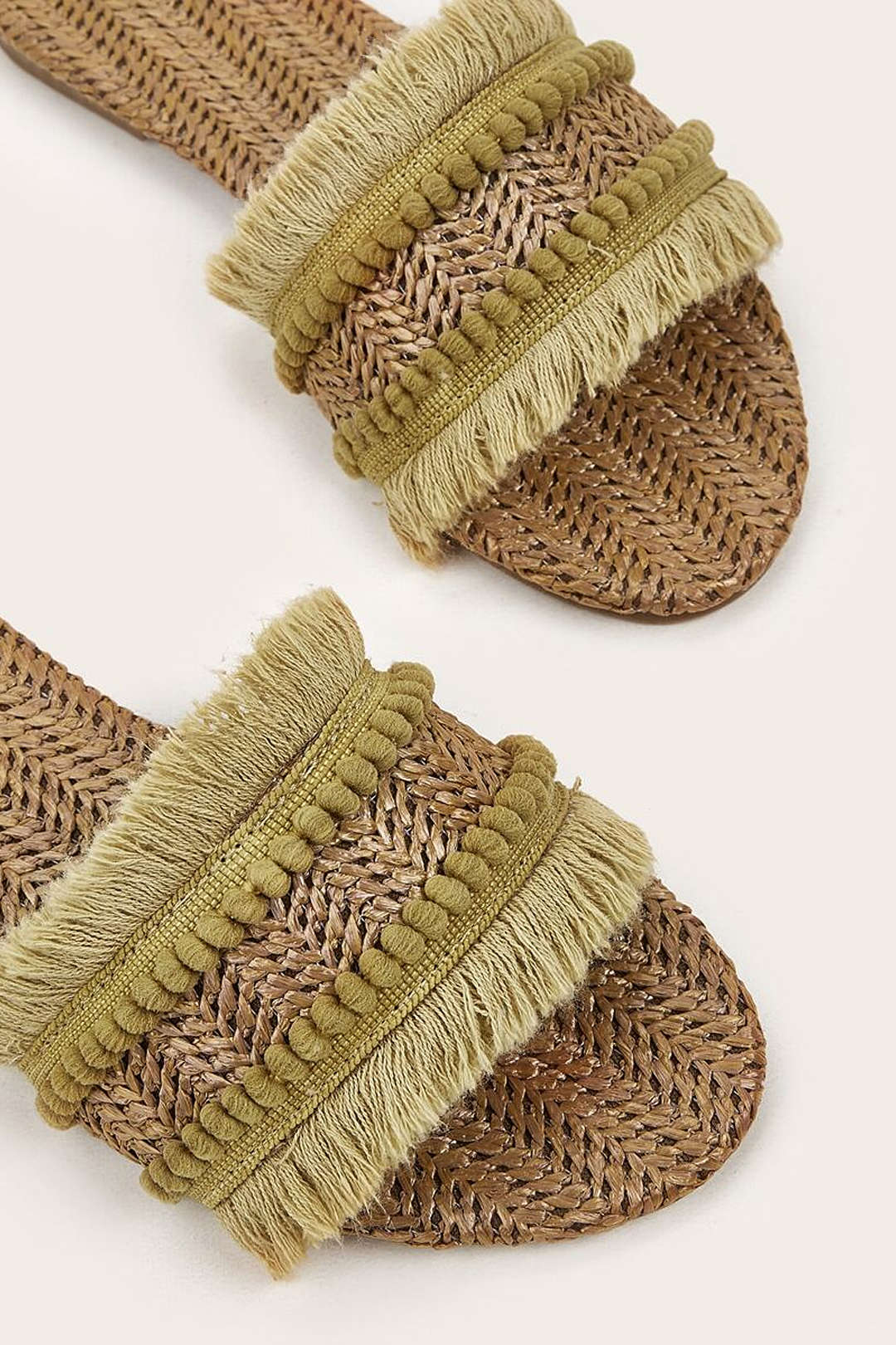 Fringe-Detail Sneakers