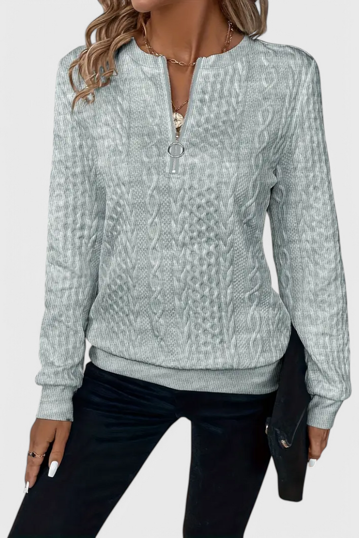 Zoey Cozy Minimalist Knit Sweater