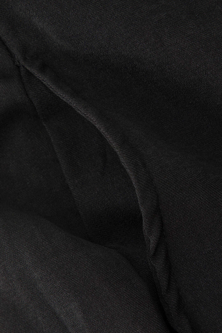 Oaklyn High-Waisted Straight Leg Trousers with Elegant Fluid Drop