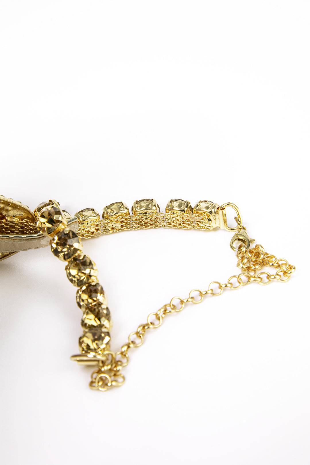 Rhinestone-Embellished High Heels