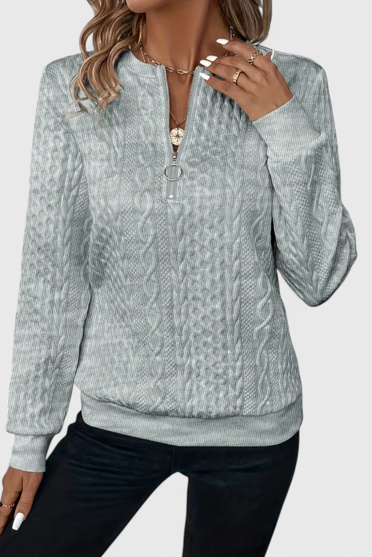 Zoey Cozy Minimalist Knit Sweater