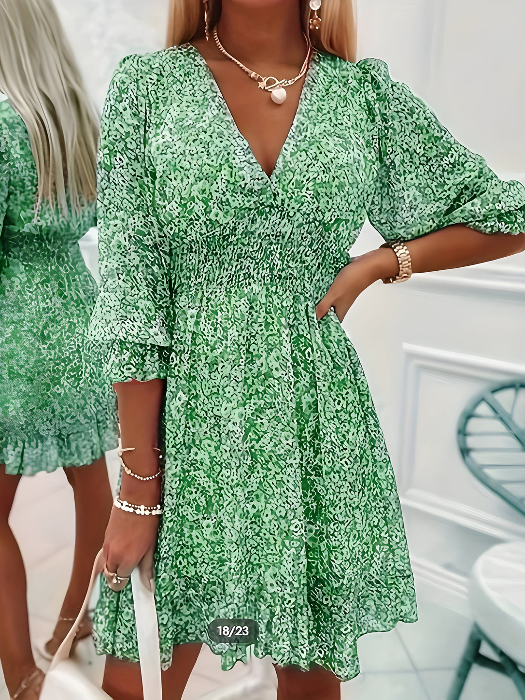 Anne Mette™ | Chic Maxi Dress with a Figure-Flattering Design