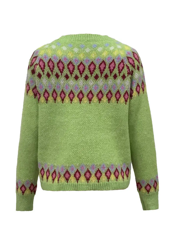 Mia | Vintage-Inspired Island Sweater