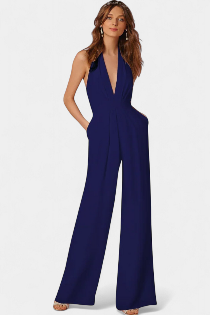 Lila Wide-Leg Jumpsuit with Sleek Design