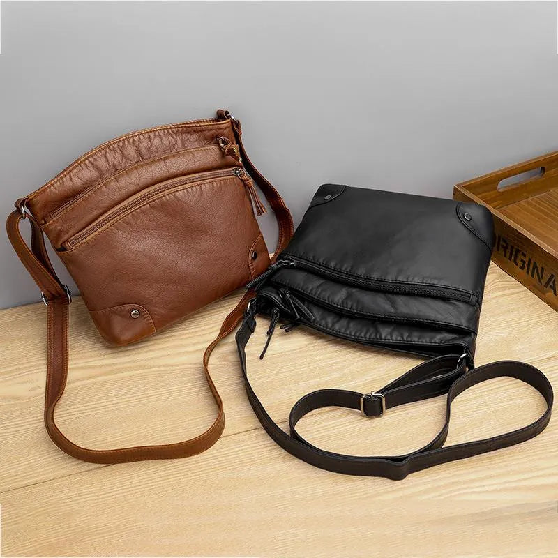 Freya - Genuine Leather Shoulder Bag