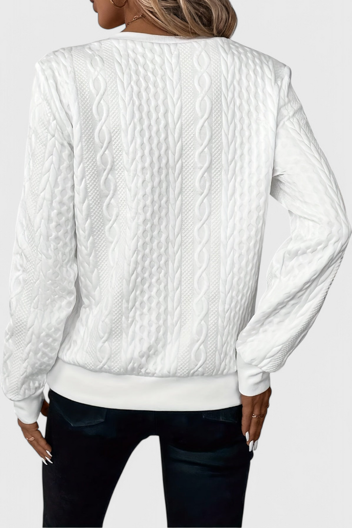 Zoey Cozy Minimalist Knit Sweater