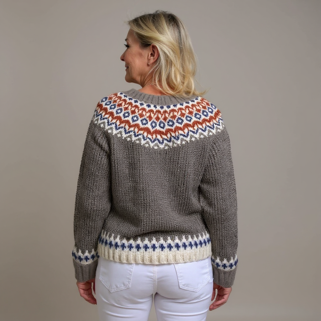 Gabriella | Vintage-Inspired Icelandic Knit Sweater