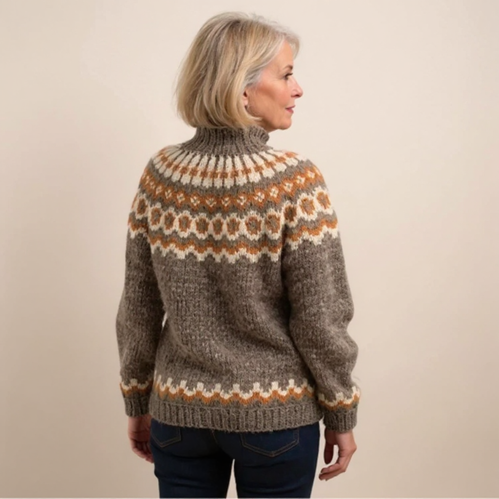 Amara | Classic Icelandic Knit Sweater