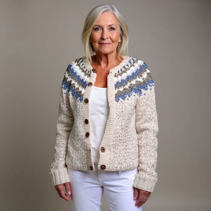 Peyton | Retro Knit Cardigan