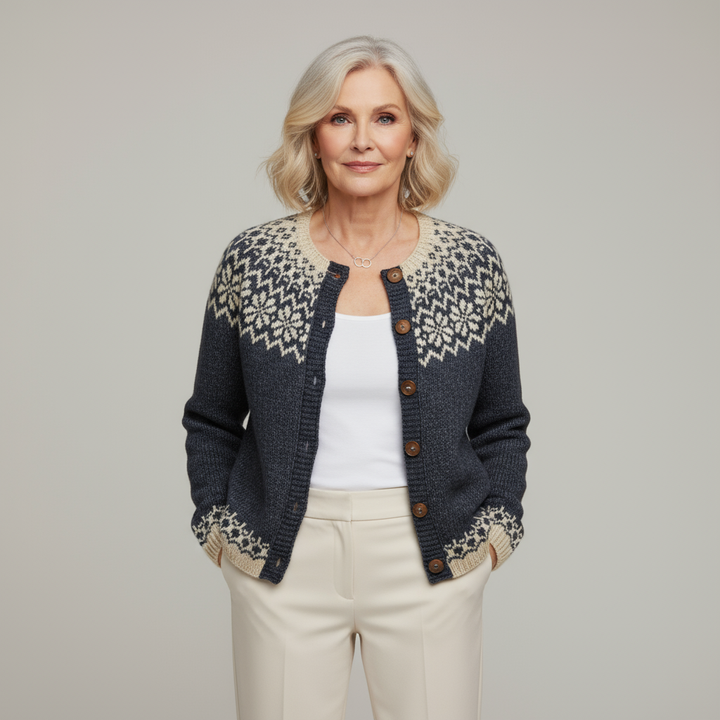 Hadley | Retro Knit Cardigan