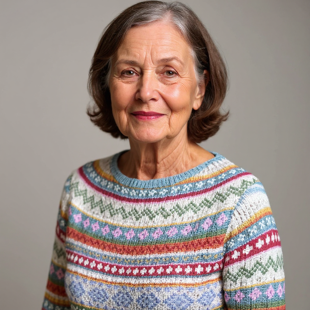 Camila | Vintage-Inspired Island Sweater