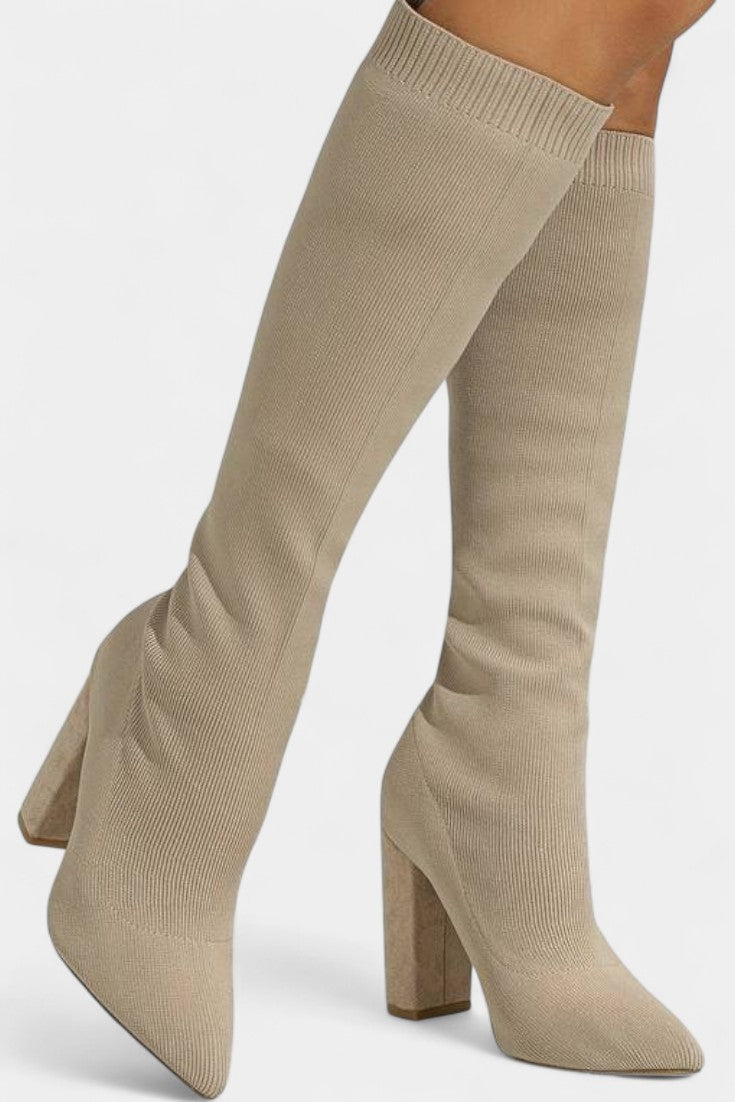 Frédérique Chunky Heel Ankle Boots