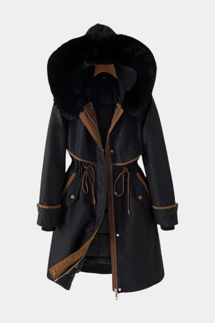 Deyanira Long Waterproof Faux Fur-Lined Parka