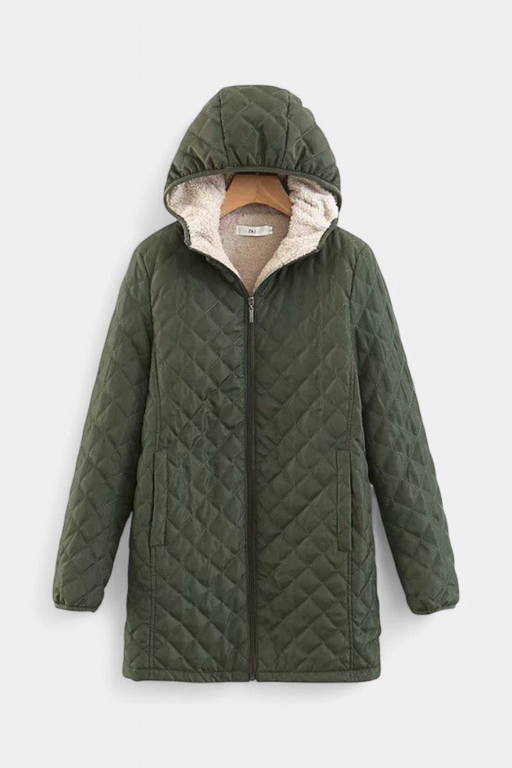 Brélya Fleece-Lined Hooded Jacket