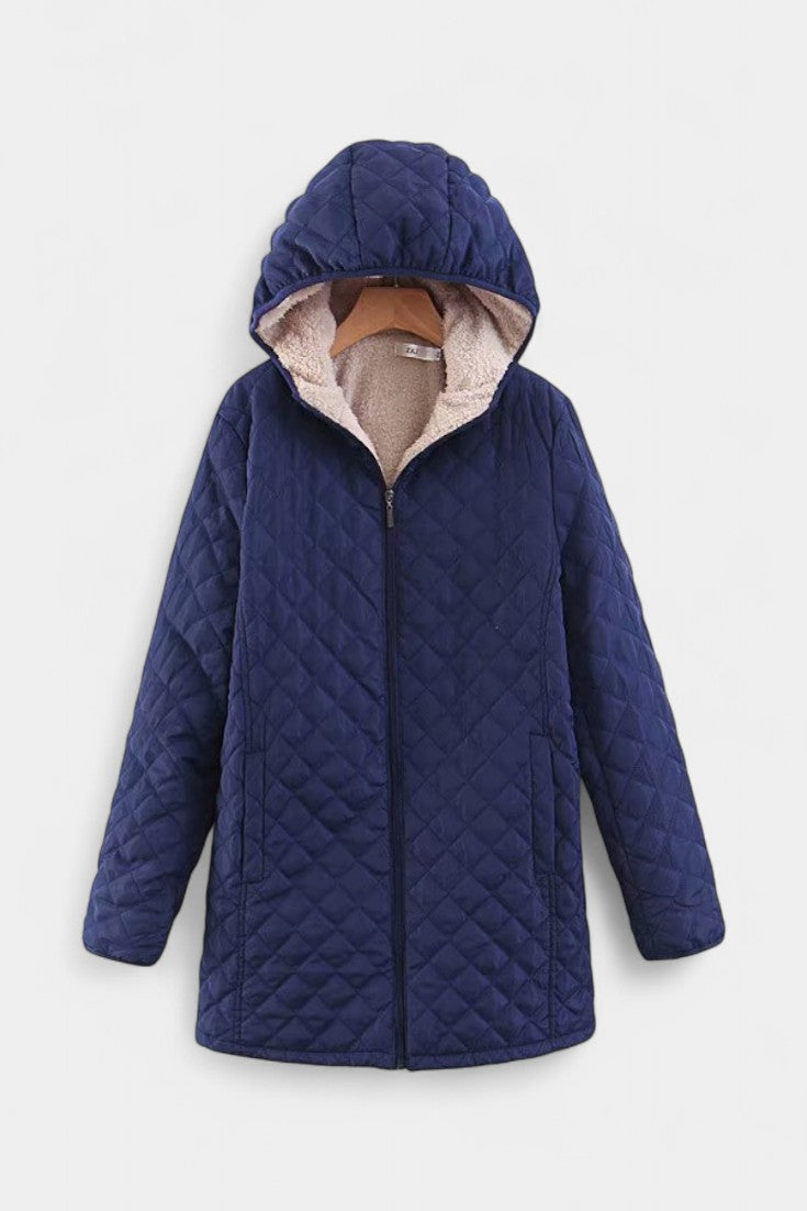 Brélya Fleece-Lined Hooded Jacket