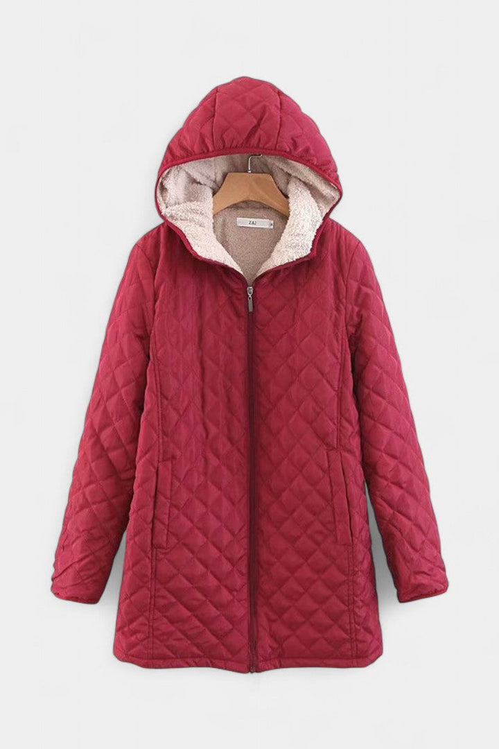 Brélya Fleece-Lined Hooded Jacket
