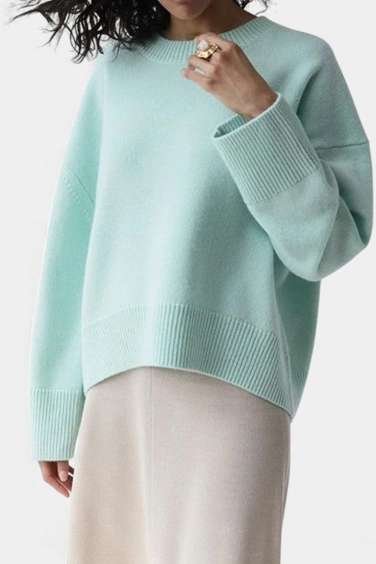 Néliane Soft Knit Oversized Candyfloss Sweater