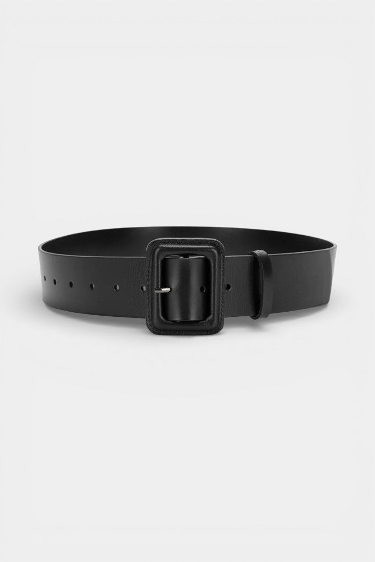 Imitation Leather Square Belt