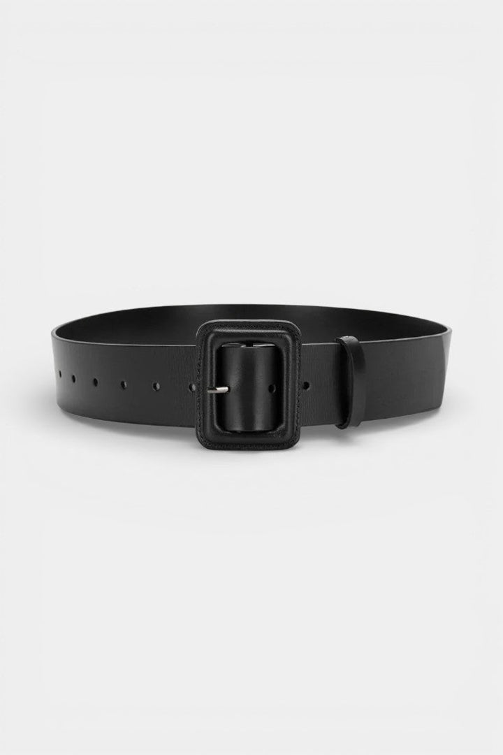 Imitation Leather Square Belt