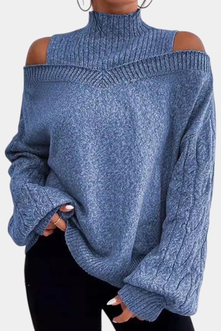 Wien Elegant Off-the-Shoulder Fitted Dress