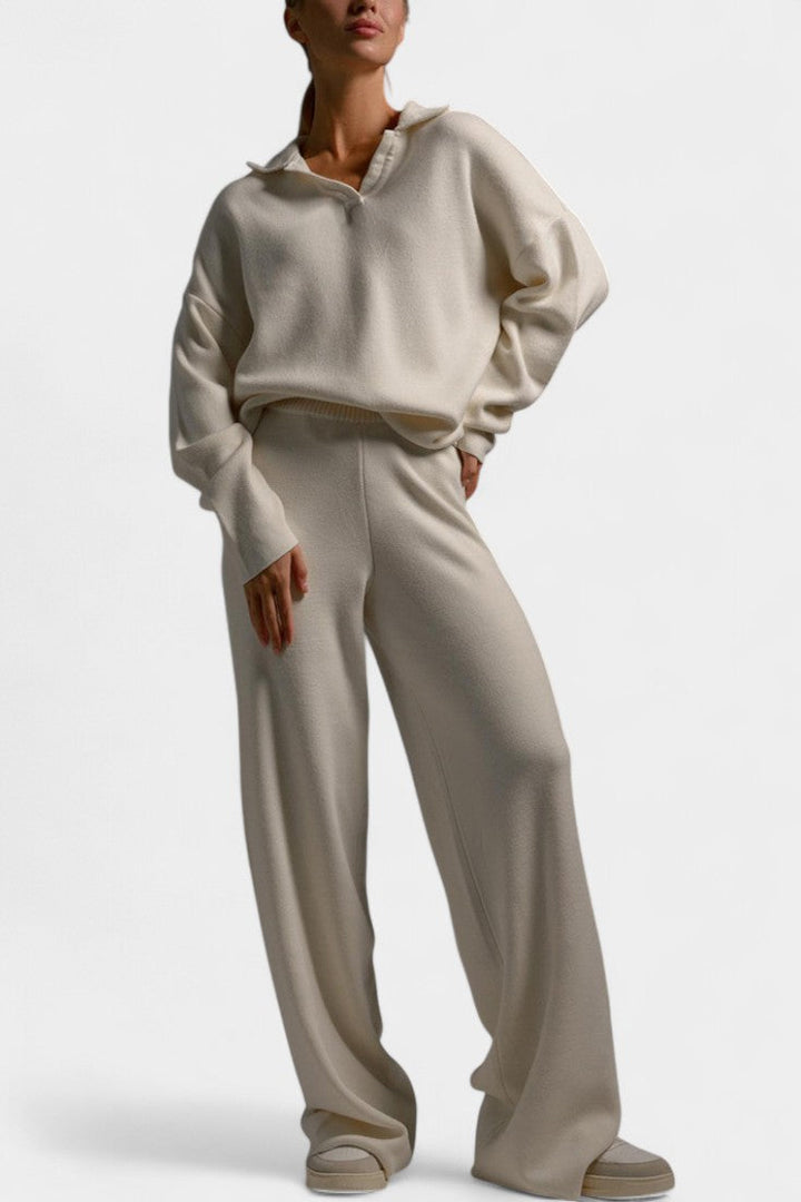 Clairette Two-Piece Soft and Elegant Knit Set