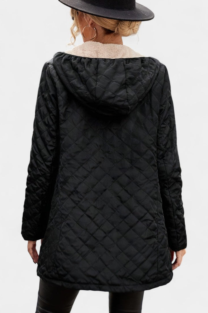 Brélya Fleece-Lined Hooded Jacket