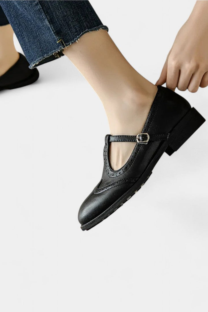 Celestina T-Strap Mary Jane Heels