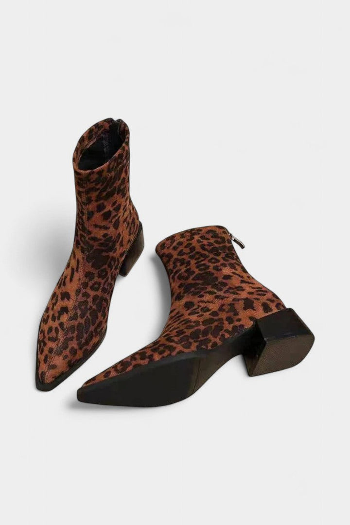 Florette Stylish and Cozy Heeled Boots