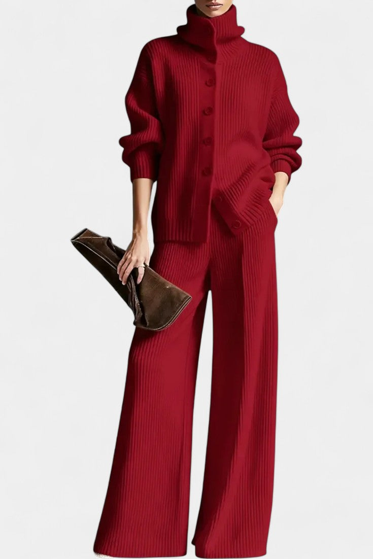 Wilhelmine Cardigan and Cozy Pants Set