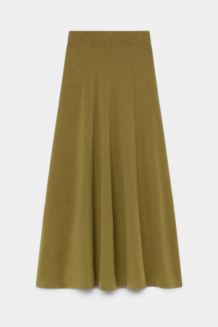 Patricia High Neck Sweater and Ribbed Maxi Skirt Set