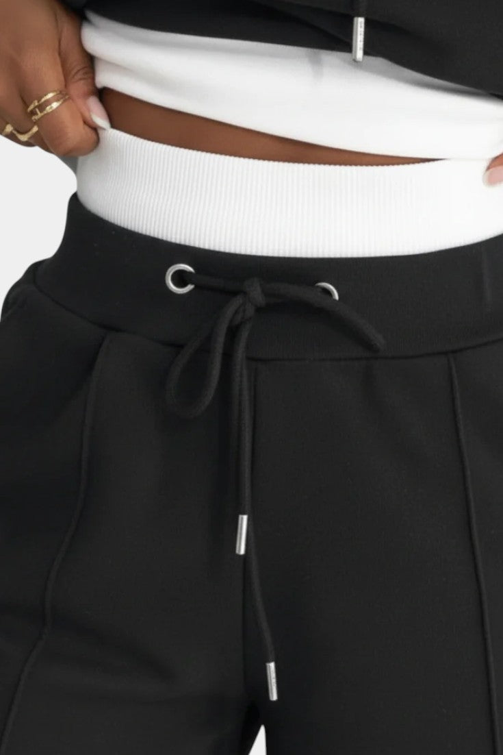 Tiziana Oversized Comfort Hoodie and High-Waisted Pants Set