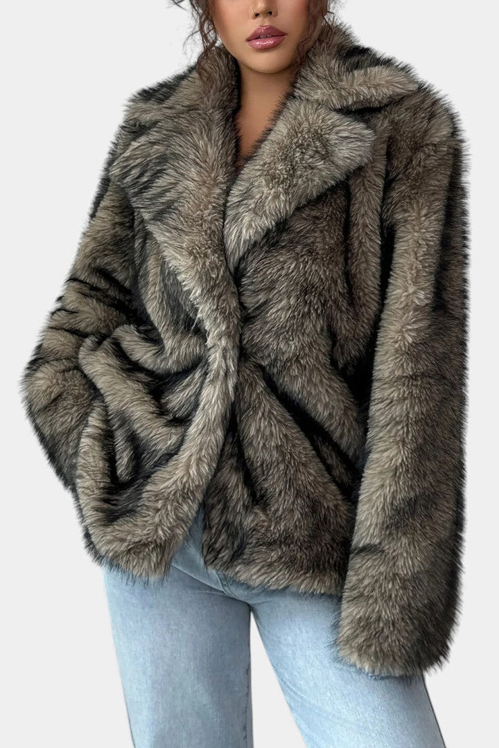 Vérène Soft Faux Fur Long Coat
