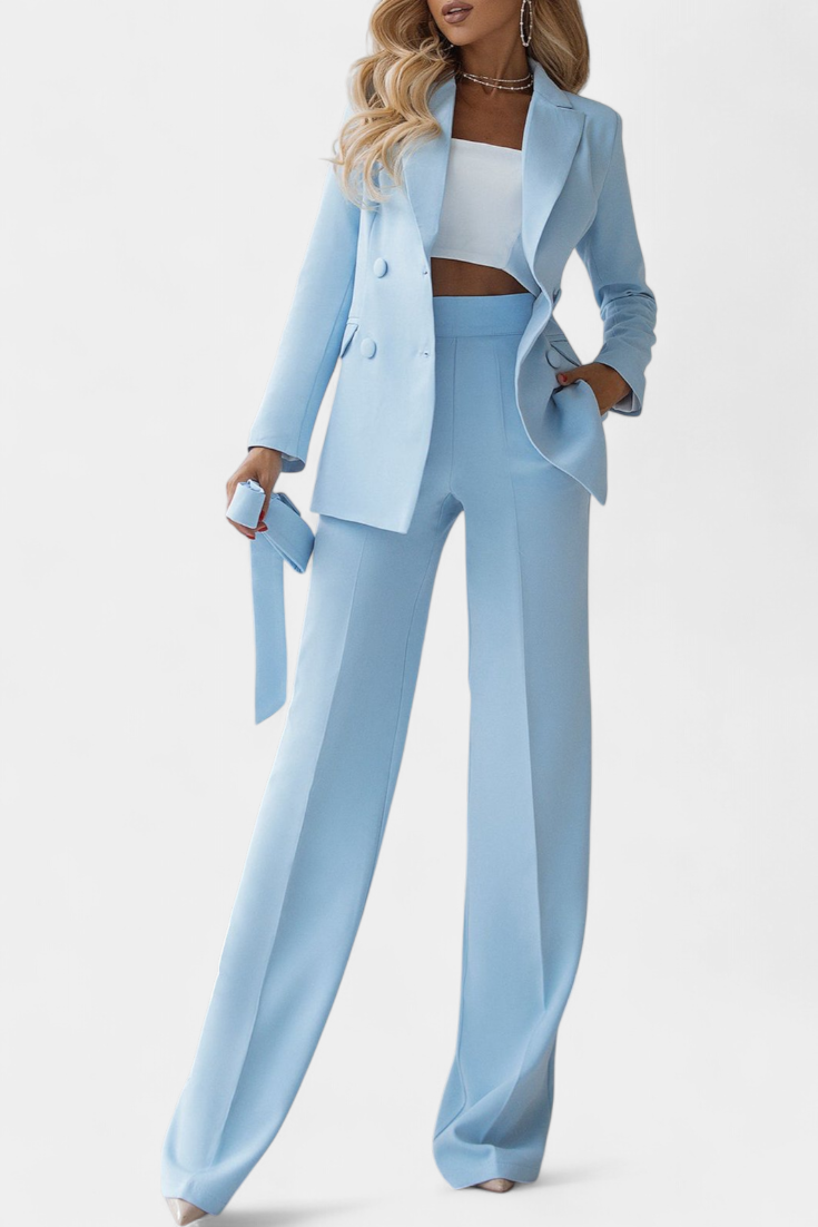 Julia Classic Monochrome Tailored Suit