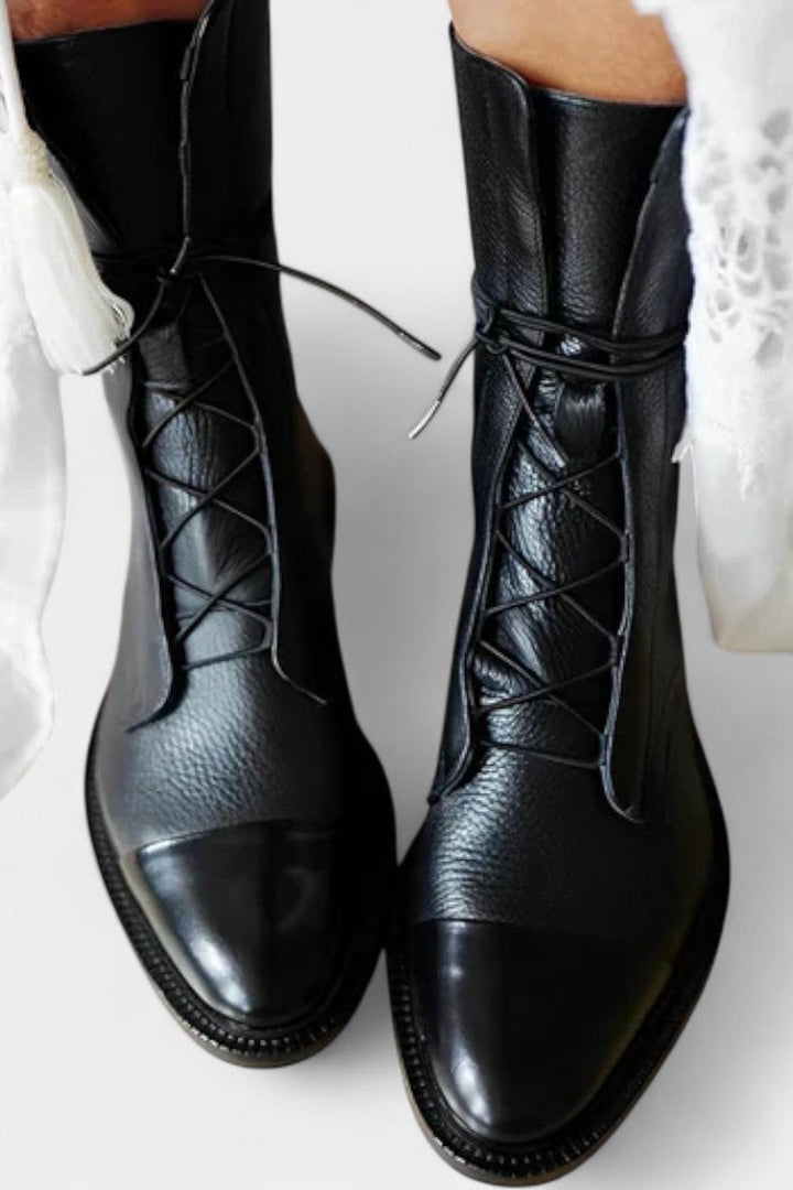 Isabella Stylish Heeled Boots with Orthopedic Support