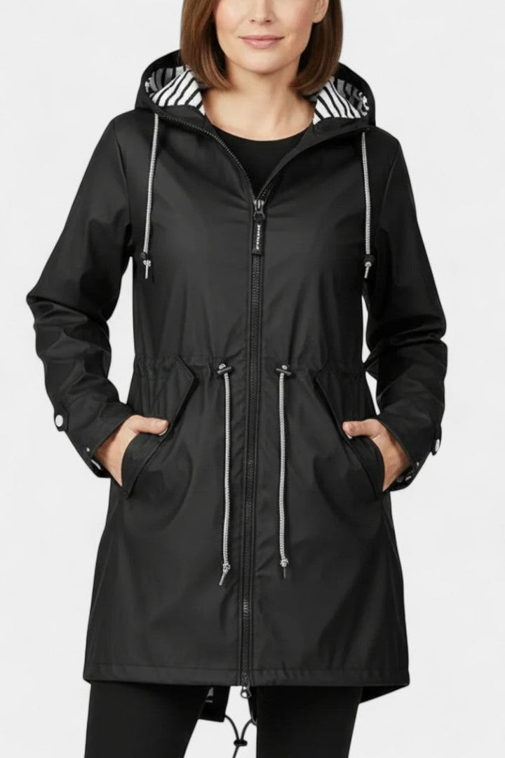 Aria Waterproof Jacket with Adjustable Hood