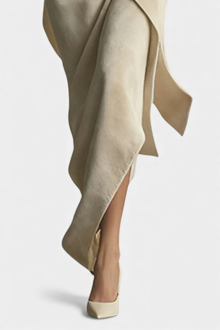 Énélya Luxe Asymmetrical Velvet Lounge Set