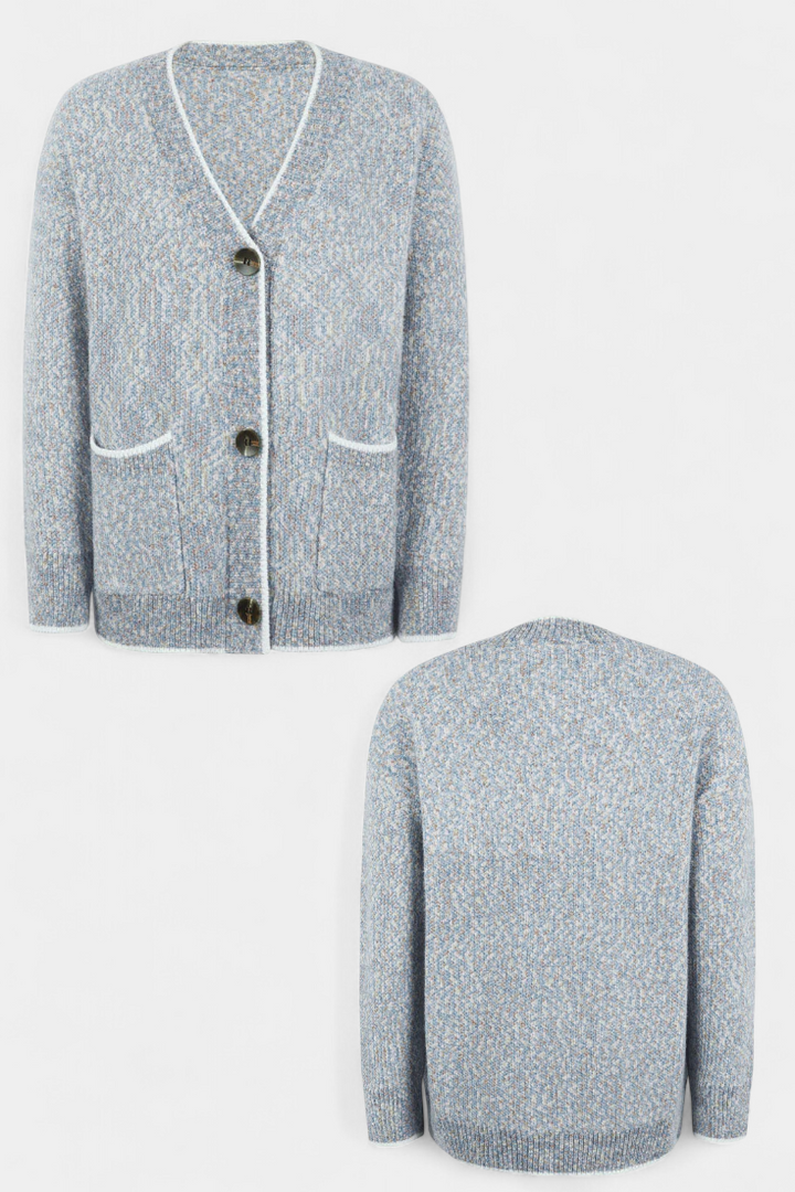 Sana Cozy Thick Knit Jacket with Pockets