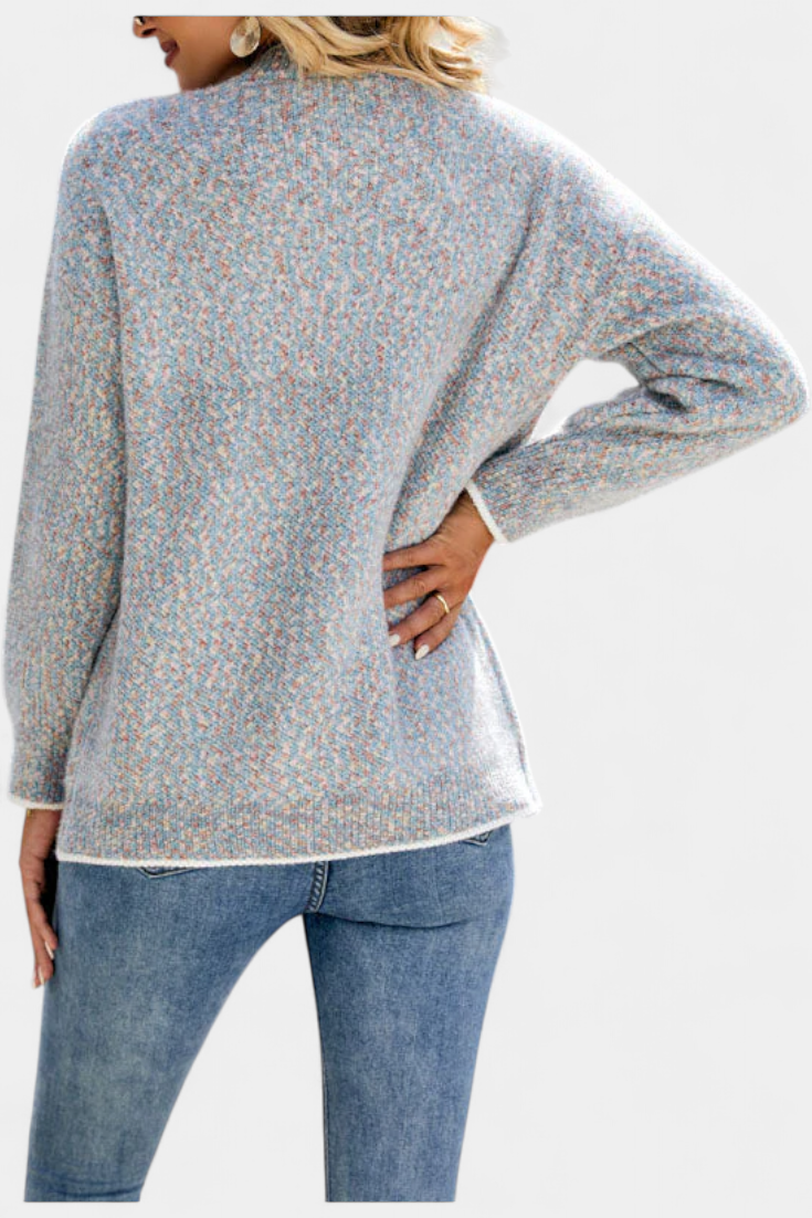 Sana Cozy Thick Knit Jacket with Pockets