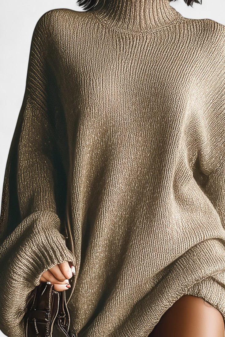 Violaine Retro Mini Knit Dress