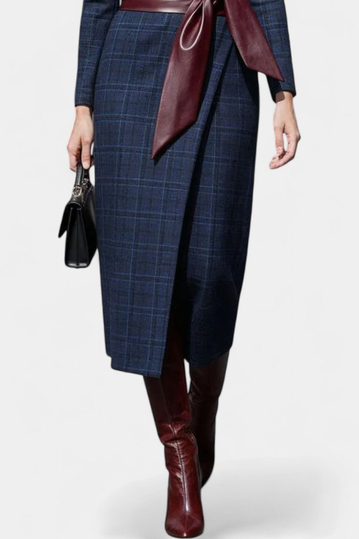 Elegant Asymmetrical Couture Dress by Nayeli