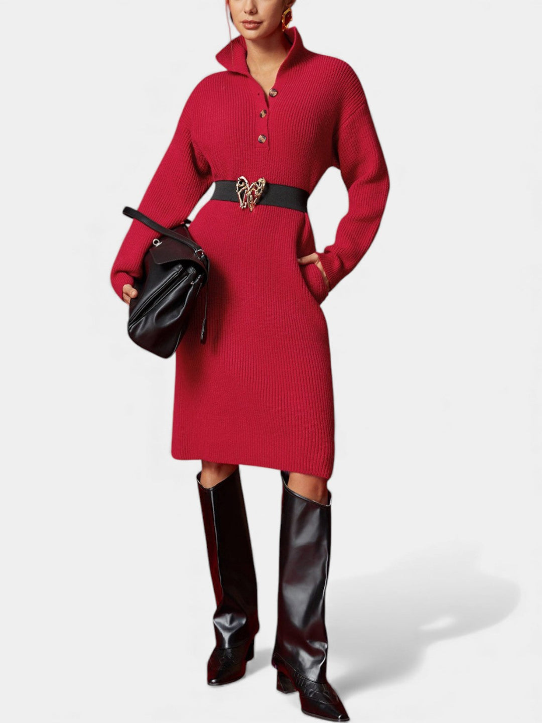 Valéane Cozy Chic Knit Dress