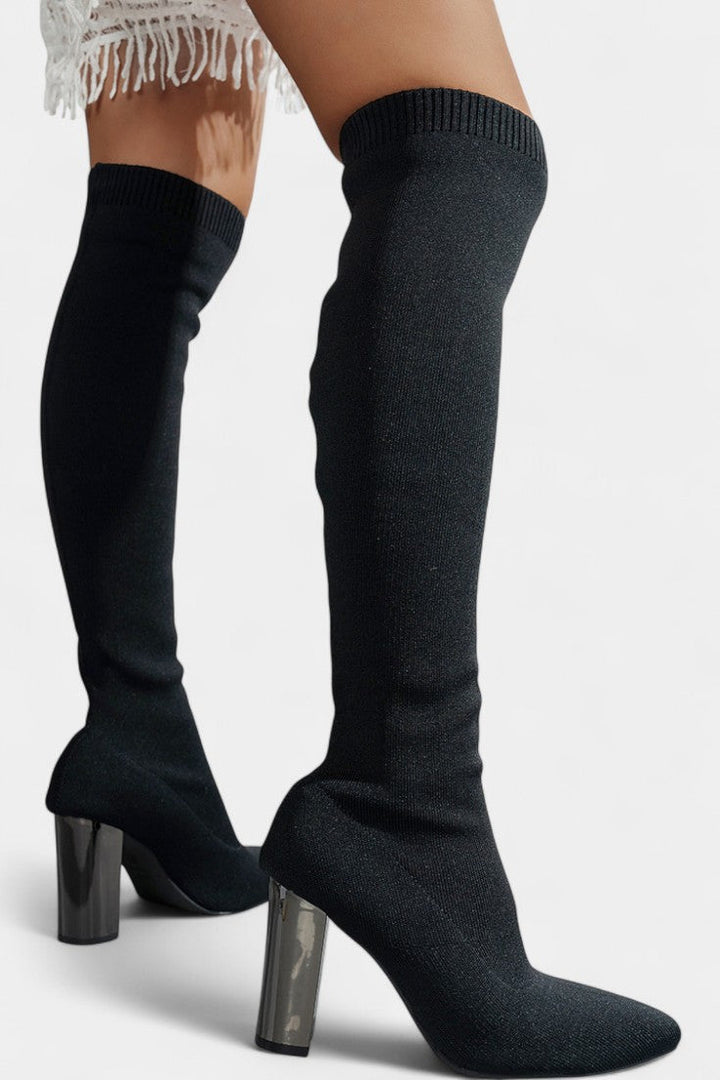 Frédérique Chunky Heel Ankle Boots