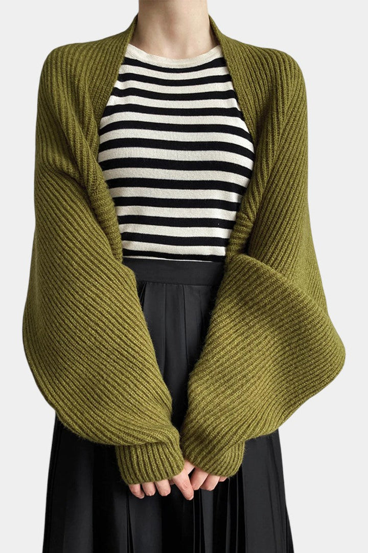 Angélique High-Neck Cozy Thermo Knit Viscose Sweater