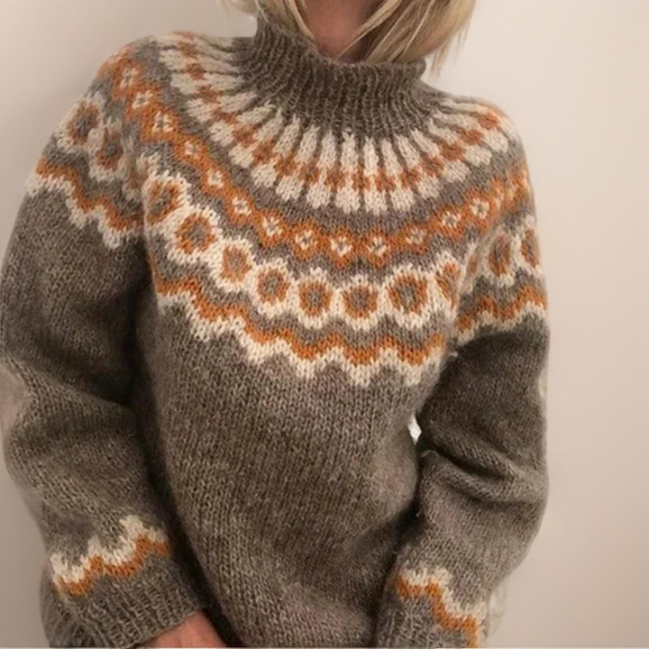 Amara | Classic Icelandic Knit Sweater
