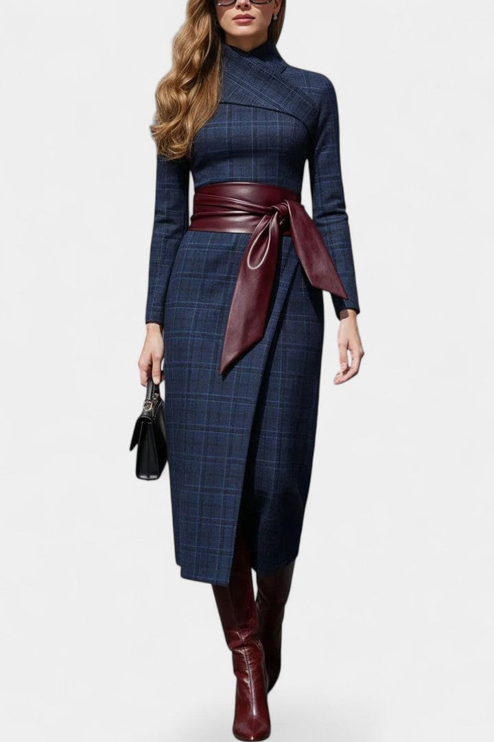 Elegant Asymmetrical Couture Dress by Nayeli