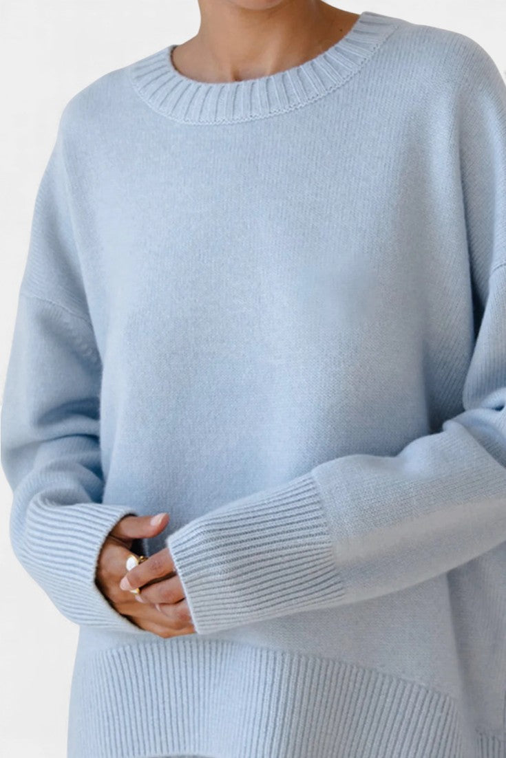 Néliane Soft Knit Oversized Candyfloss Sweater
