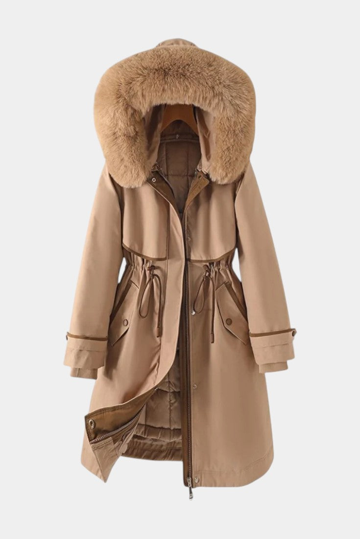 Deyanira Long Waterproof Faux Fur-Lined Parka